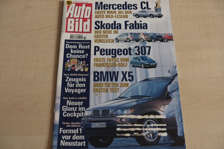 Deckblatt Auto Bild (03/2000)